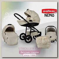 Детская коляска Adbor Nemo Exlusive 3 в 1, эко-кожа