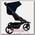Детская прогулочная коляска Babyzen Zen, шасси Black