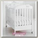Детская кроватка Baby Expert Lui&Lei цвет белый-серебро