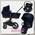Детская коляска Cybex Priam Lux 3 в 1, шасси Trekking Matt Black