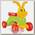 Каталка Pilsan Bunny Friend в пакете, 07-815