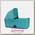 Люлька Bumbleride Carrycot Aqua для коляски Indie & Speed