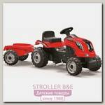 Трактор педальный Smoby XL Farmer 710111 с прицепом