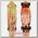Скейтборд RT Y-Scoo Big Fishskateboard metallic 27' с сумкой, 68,6х19