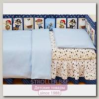 Комплект сменного постельного белья Giovanni Shapito Blue Джованни Шапито Блу в кроватку, 2 предмета