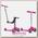 Самокат Y-Scoo RT Globber My Free New Technology Seat 4 в 1 с блокировкой колес