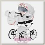Детская коляска Caretto Michelle Lux 2 в 1, 100% эко-кожа