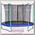 Батут Hudora Fitness Trampolin 65208, 250 см