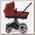 Коляска-люлька для новорожденного Cybex Priam Lux, шасси All Terrain Chrome