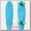 Скейтборд RT Y-Scoo Fishskateboard 22' с сумкой, 56,6х15