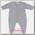 Комбинезон детский Red Castle Romper Suit Heather 6 мес