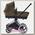 Коляска-люлька для новорожденного Cybex Priam Lux, шасси Trekking Chrome
