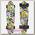 Скейтборд RT Y-Scoo Fishskateboard Print 22' с сумкой, 56,6х15