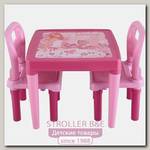 Набор из стола и двух стульев Pilsan Violet & Hobby, 03-414