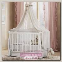 Детская кроватка Baby Italia Andrea VIP Pelle (маятник с эко-кожей)
