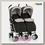 Детская коляска-трость для двойни Hauck Torro Duo Black, с рождения