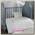 Комплект постельного белья Kidboo Blossom Saten Vanilla 6 предметов