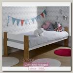 Подростковая кровать Junior Provence Scandi 90x190 (Blanc/Chene)