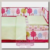 Комплект сменного постельного белья Giovanni Shapito Green Джованни Шапито Грин в кроватку, 2 предмета