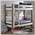Двухъярусная кровать Junior Provence Scandi 90x190 (Blanc/Chene)