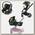 Детская коляска Cybex Priam Lux FC Birds of Paradise 3 в 1