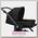Удлинитель сидения прогулочного блока Teutonia Тевтония Seat Extension Black 2015