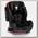 Детское автокресло Lorelli Titan SPS Isofix из чёрной кожи