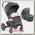 Детская коляска Joie Chrome DLX with Carry Cot Pavement Stroller 2 в 1